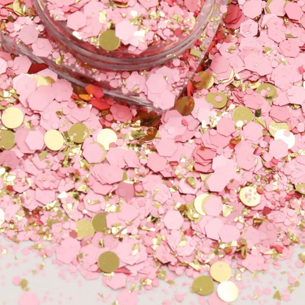 Pink Lemonade - Chunky Glitter Mix