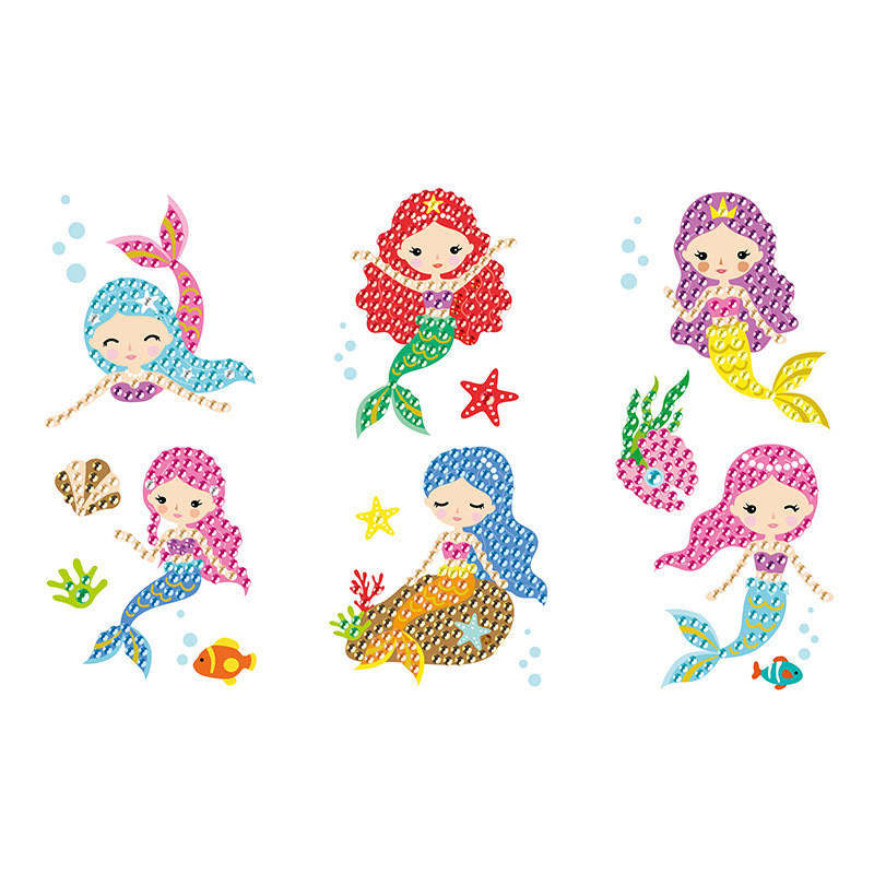 Mermaid - Stickers (Supplies Included)