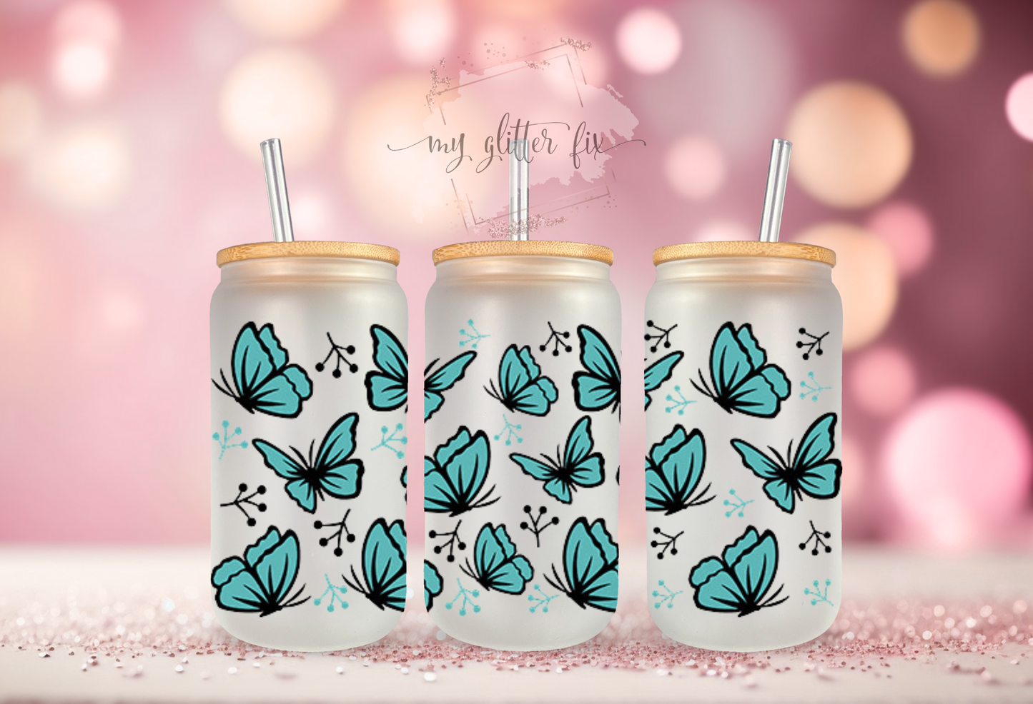 Butterflies - 16oz Cup Wrap