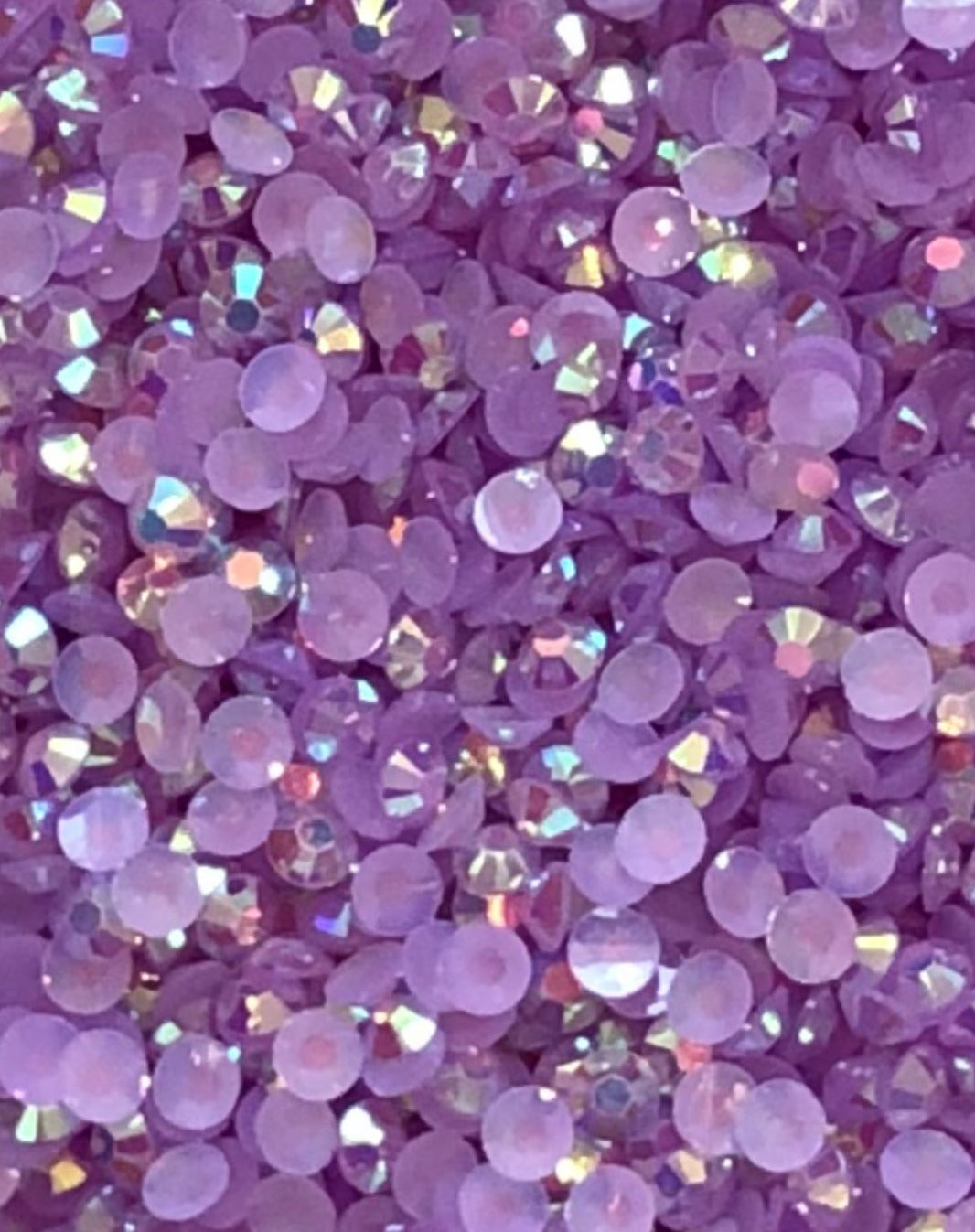 Light Amethyst AB Jelly Rhinestones