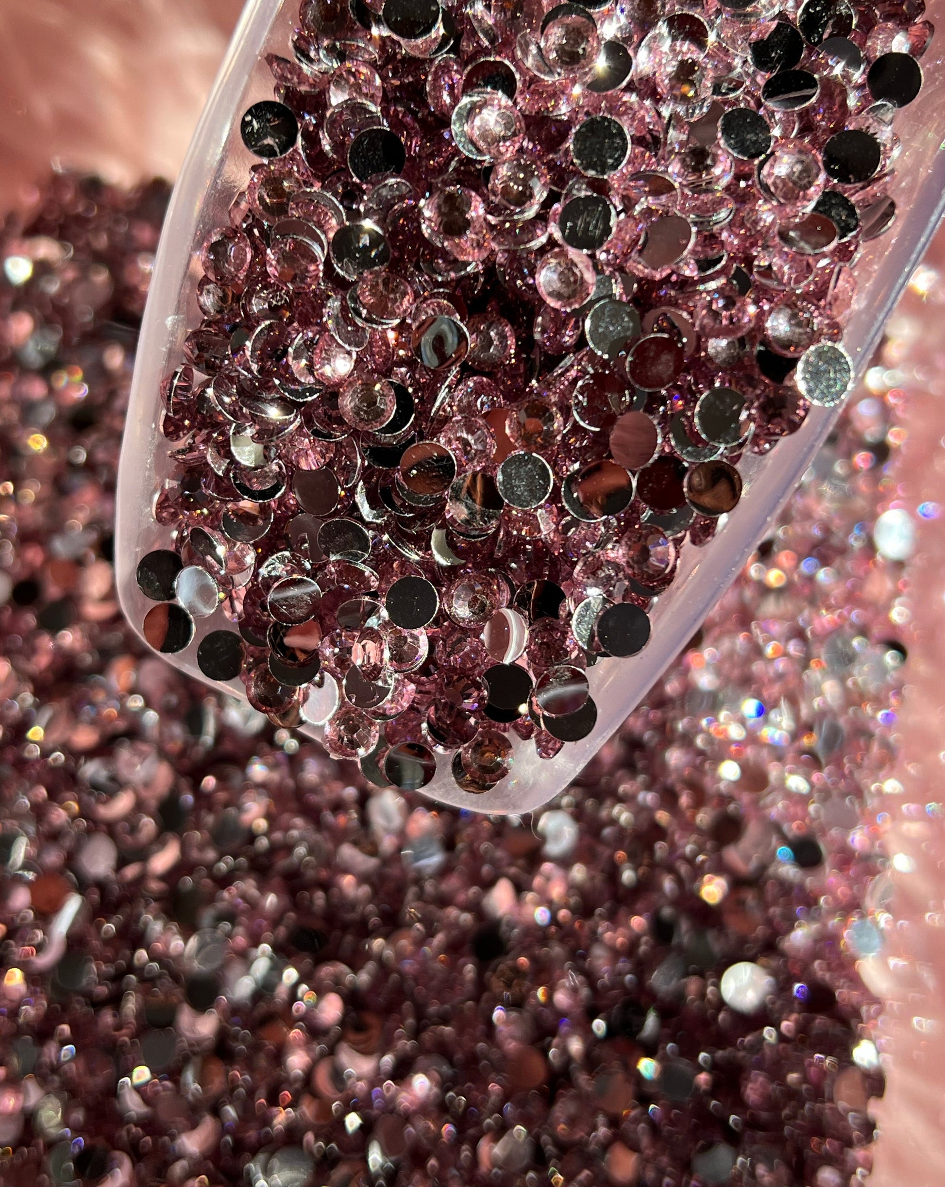 Light Pink Resin Rhinestones – My Glitter Fix