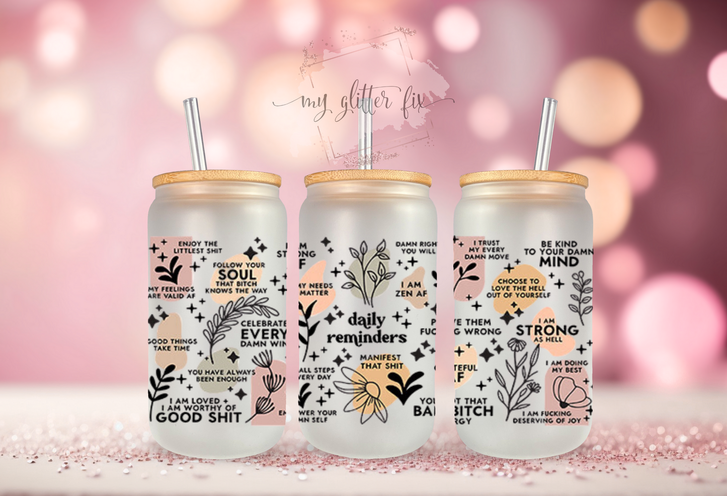 Daily Reminders - 16oz Cup Wrap