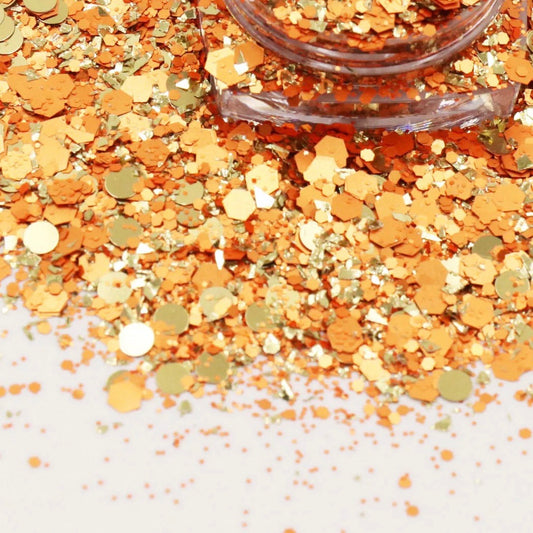 Pumpkin Spice - Chunky Glitter Mix