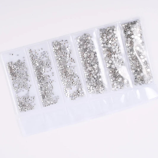 Clear (Silver Back) Glass Multi-Sized Pack