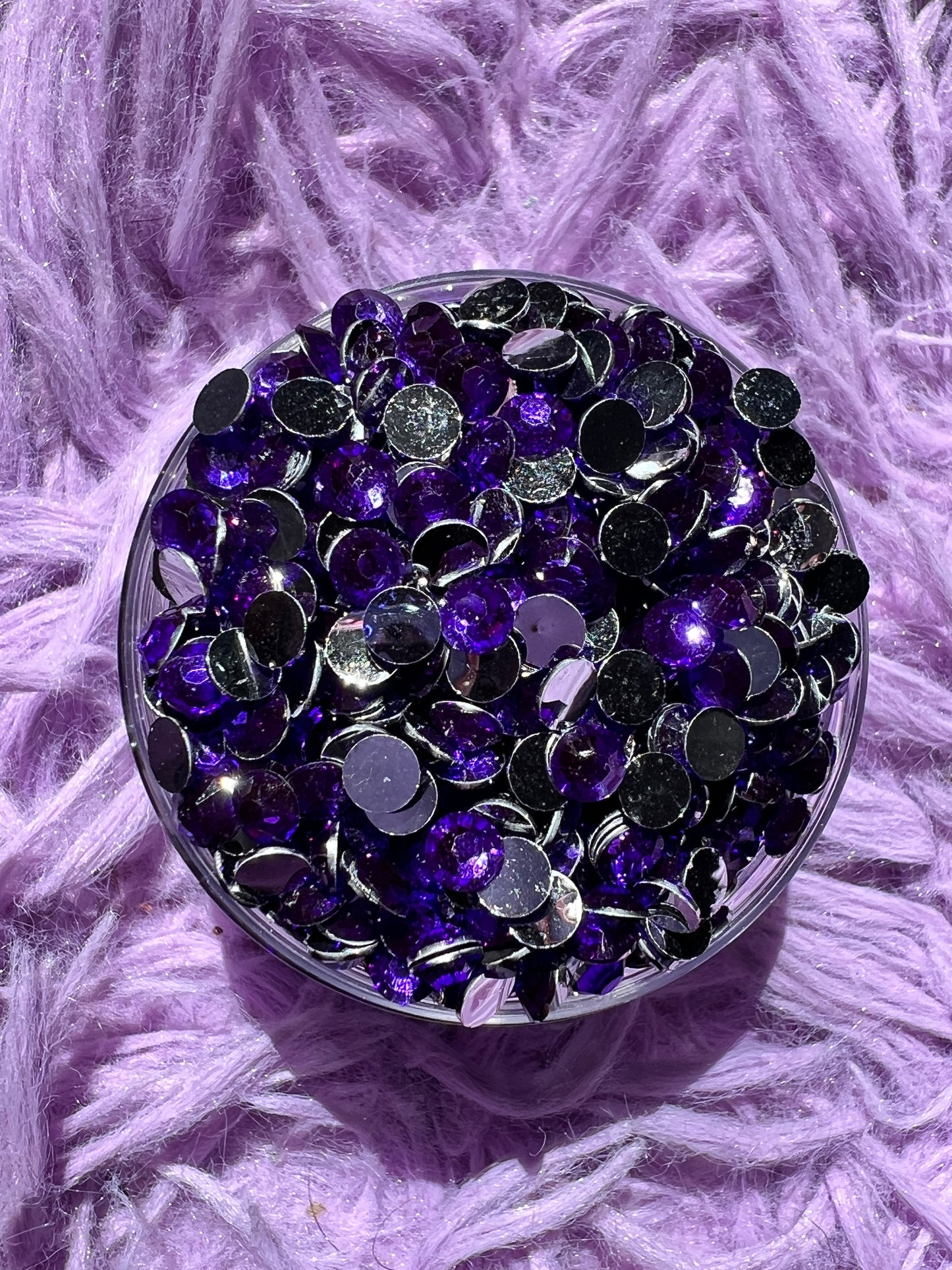 Purple Majesty Jelly Rhinestones